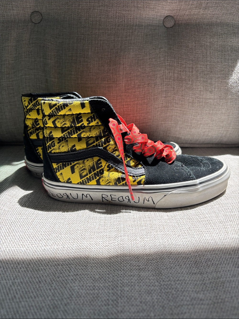 Vans high tops The Shining shoes sneakers Halloween
